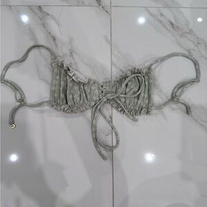 Montce Sage Floral Bikini Top